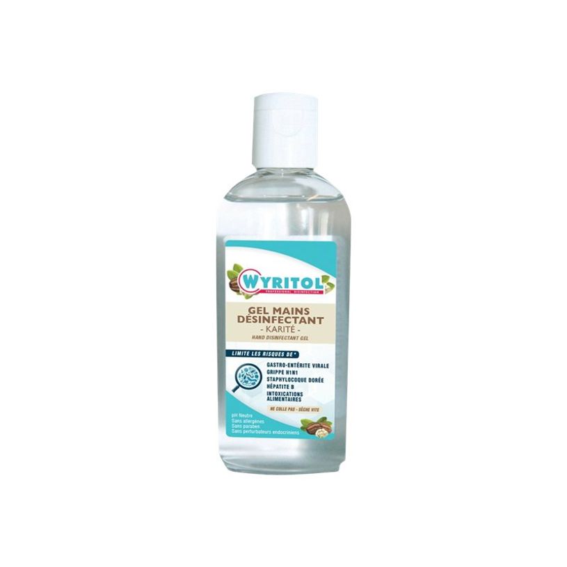 3661295615255-Wyritol Karité - Gel hydroalcoolique désinfectant pour les mains - flacon 100 ml-P_405122367_1-0