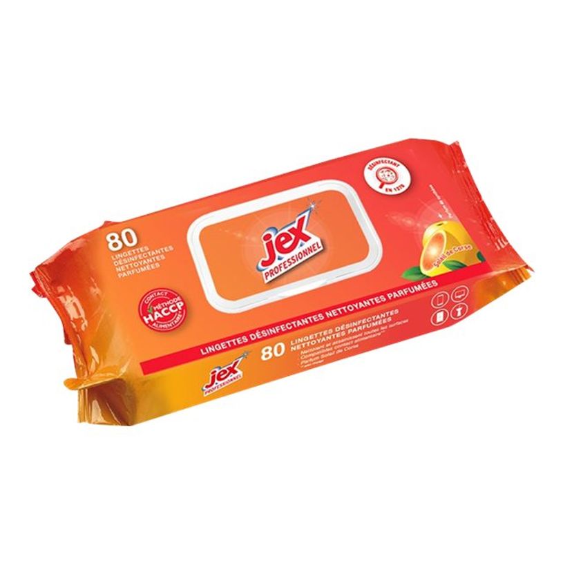 3661295603009-Jex Professional - 80 lingettes nettoyantes désinfectantes - soleil de Corse-P_405122406_1-0