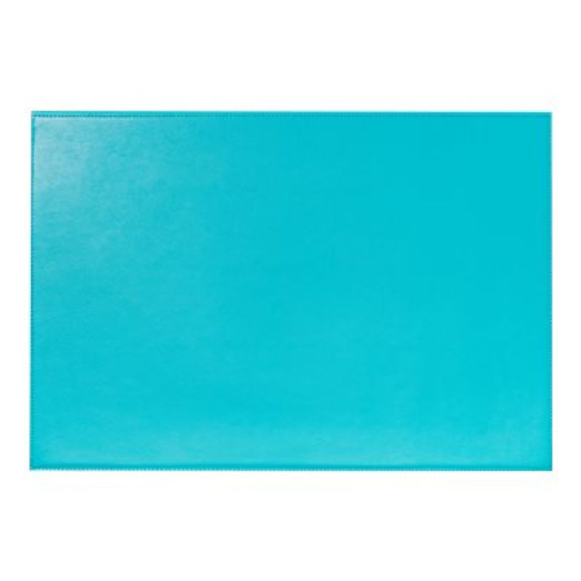 3338805004006-L'Agenda Moderne Satiny - Sous-main simple - 56 x 38 cm - bleu canard - Quo Vadis-P_405123028_1-0