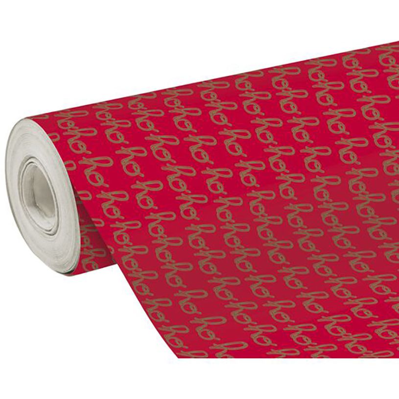 3329682020944-Clairefontaine Excellia - Papier cadeau - 70 cm x 50 m - 80 g/m² - motif hohoho rouge-P_405124514_1-0