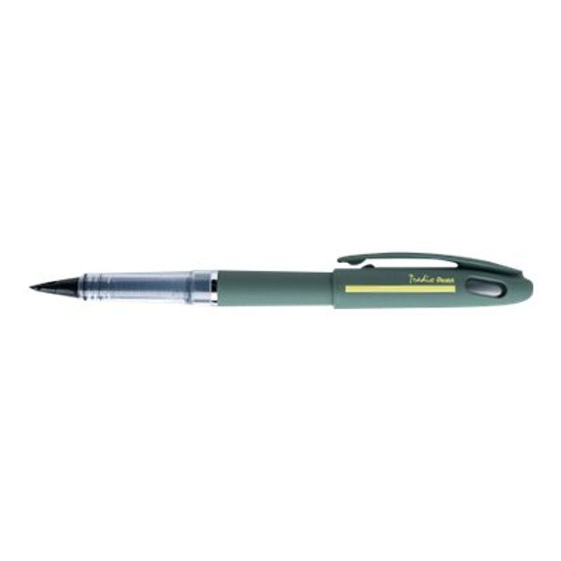 3474371990036-Pentel Tradio Sport - Feutre plume - corps kaki-P_405127578_1-0