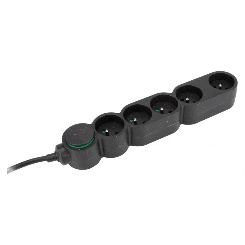 3545411896578-zenitech - Multiprise 5 prises avec interrupteur - noir - 1,5m-P_405127630_1-0