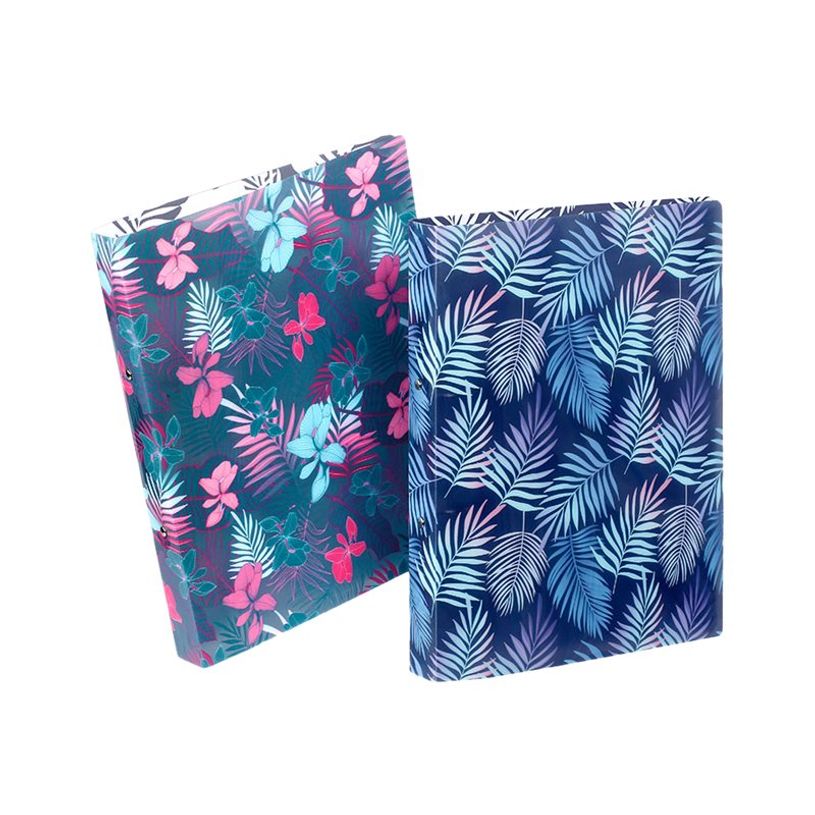 3135258183223-Viquel Tropical Night - Classeur 2 anneaux - Dos 35 mm - A4 - pour 250 feuilles - disponib-P_405128606_1-0
