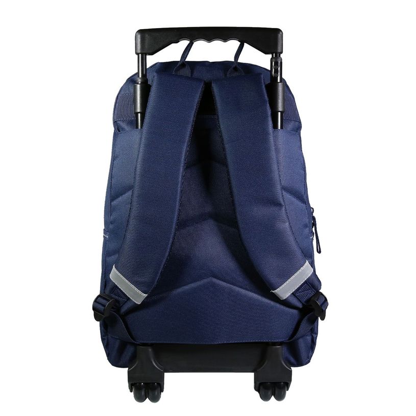 3666311012056-Sac à dos à roulettes Cybel - 2 compartiments - bleu/velours - Bagtrotter-P_405128894_3-2