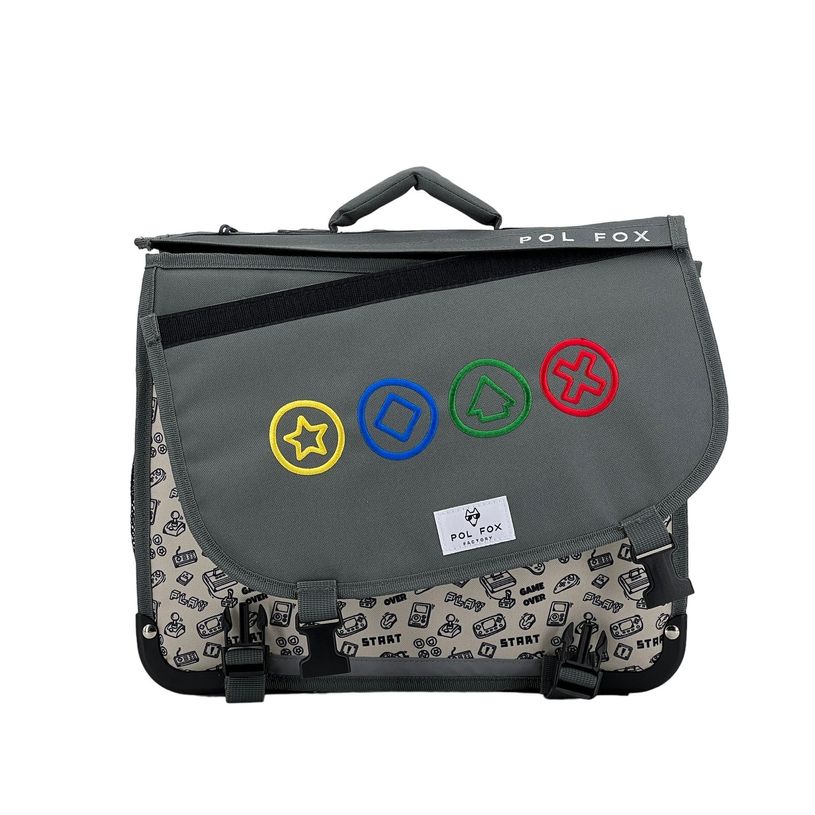 3663842007919-Cartable réversible Gamer 41 cm - 2 compartiments - Pol Fox-P_405129121_3-2