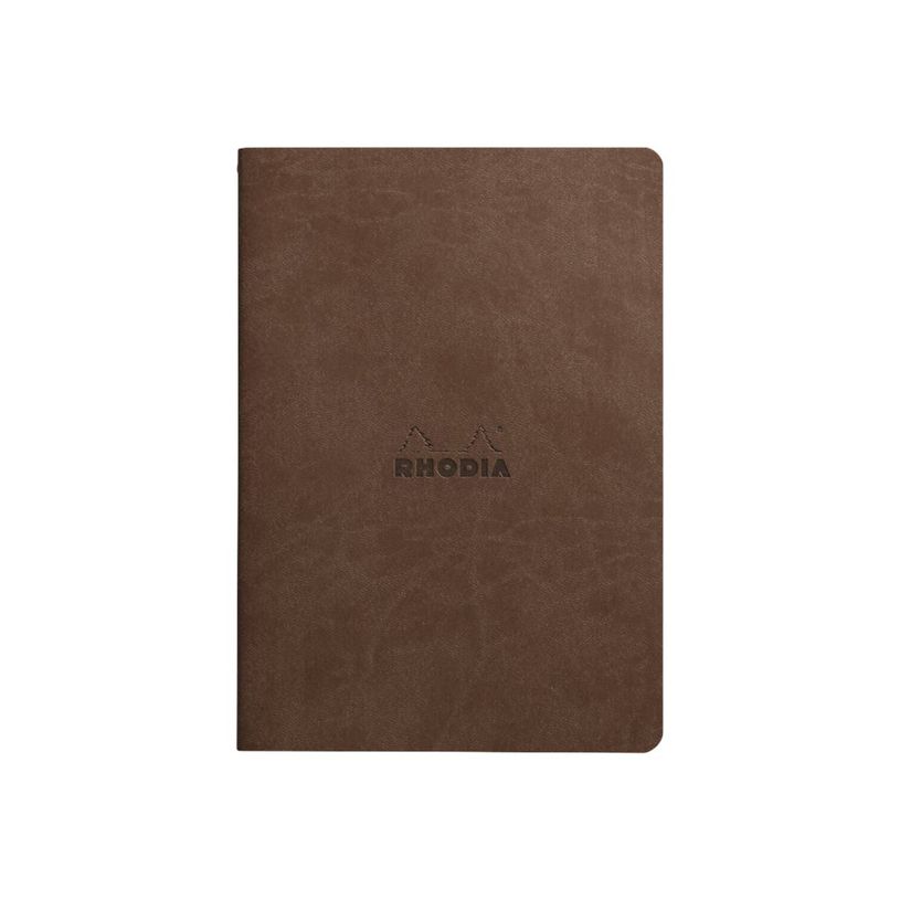 3037921164532-RHODIA Rhodiarama - Carnet de notes A5 - 64 pages - pointillés - chocolat-P_405129914_1-0