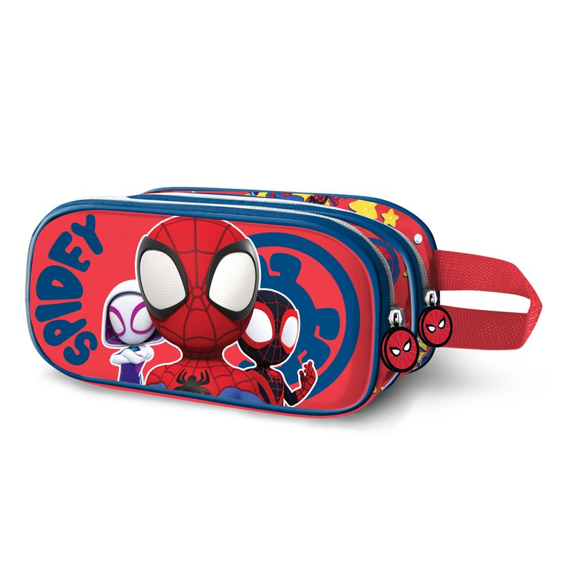 8445118047080-Spiderman Gang - Trousse 3D - 2 compartiments - Karactermania-P_405130211_1-0
