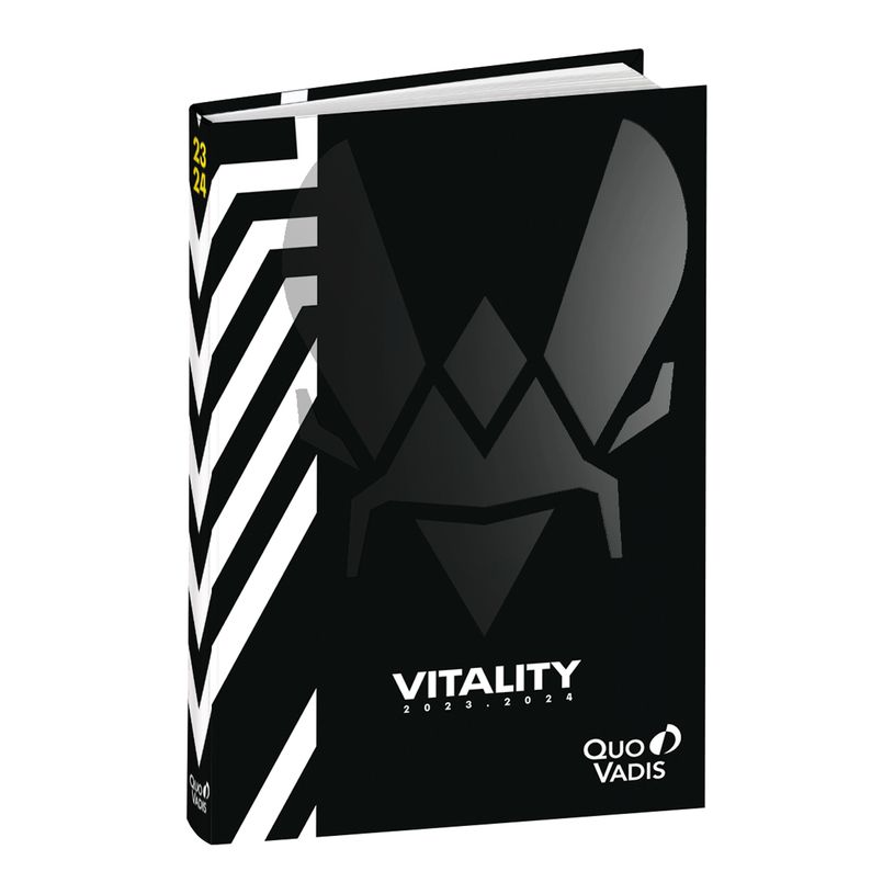 3371010499915-Agenda Vitality - 1 jour par page - 12 x 17 cm - black & white - Quo Vadis-P_405130424_1-0