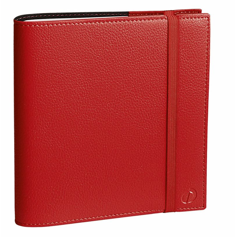3371010499991-Agenda à élastique Time&Life Medium - 1 semaine sur 2 pages - 16 x 16 cm - rouge vermill-P_405130494_1-0