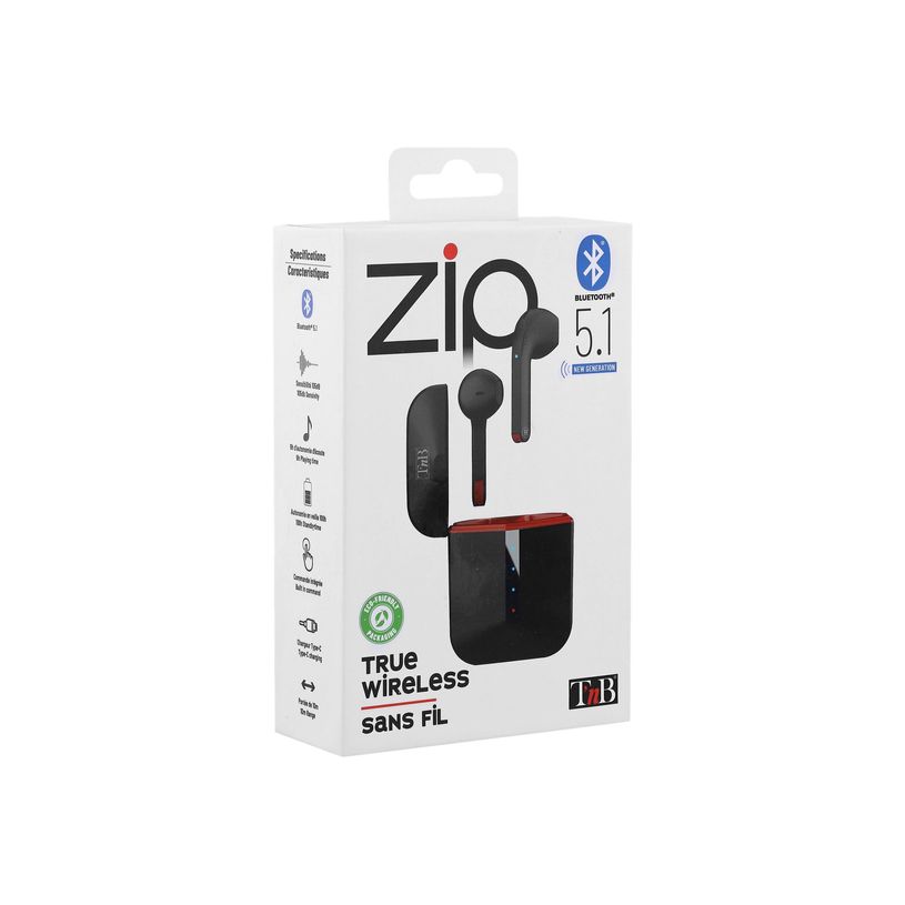 3303170102763-T'nB ZIP - Kit main libre - écouteur sans fil bluetooth - noir-P_405131535_5-4