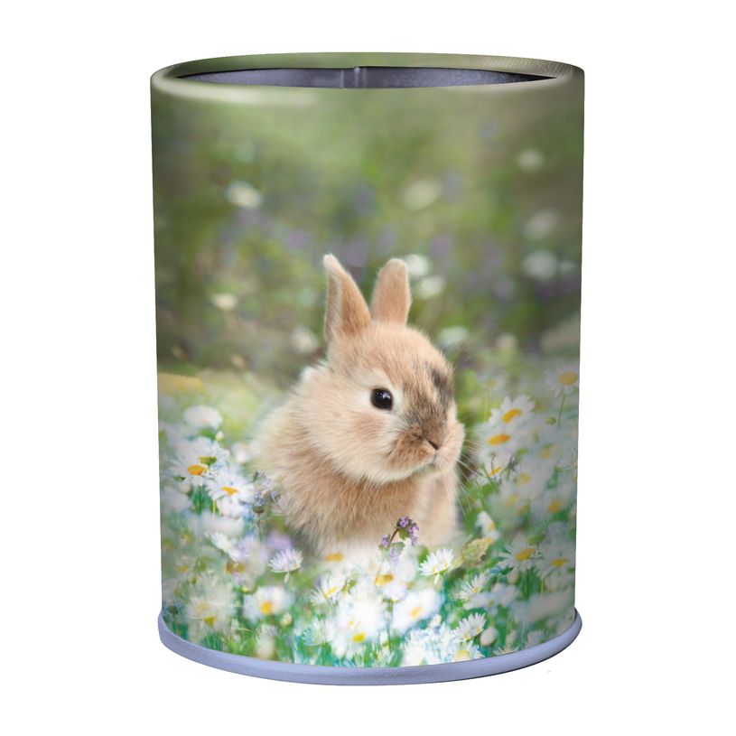 3664447142524-Pot a crayons Lapin - 6,5 x 10,8 cm - Oberthur-P_405131793_1-0