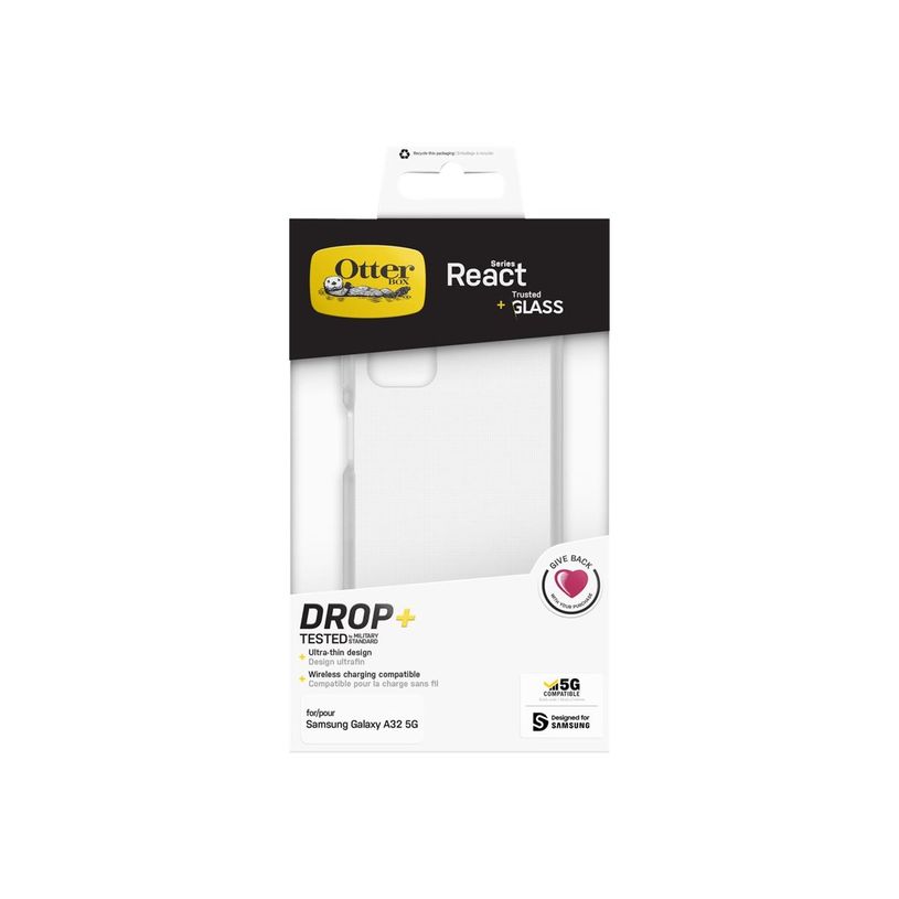 0840104251782-OtterBox React Series - coque de protection pour Galaxy A32 - transparent-P_405140409_1-0