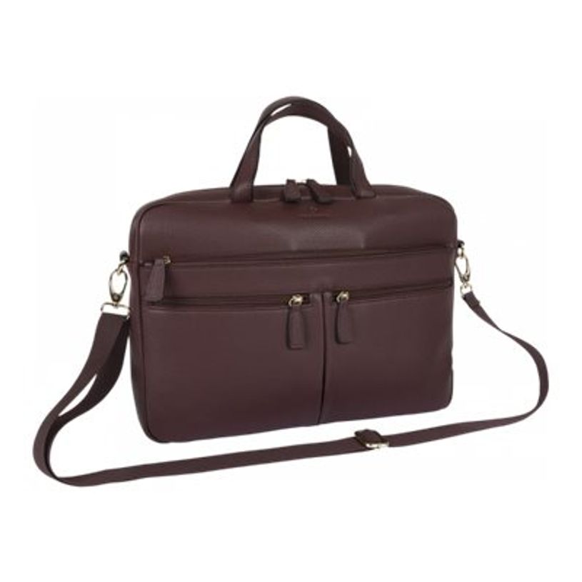3664447160566-Oberthur Lady Bradford - Sacoche - cuir synthétique - bordeaux - 15.6"-P_405145879_1-0