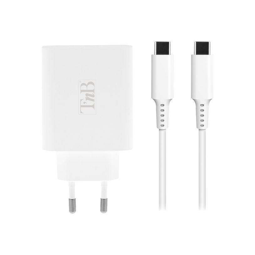 3303170107904-T'nB - Chargeur secteur ultra compact - 2 connecteurs de sortie (USB-A, USB-C)-P_405147311_3-1
