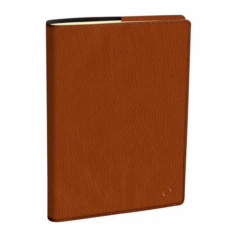 3371010498901-Agenda Marlow Miniweek - 1 semaine sur 2 pages - 7 x 10 cm - camel - Quo Vadis--0