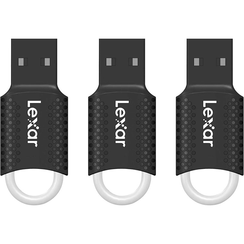 0843367129348-Lexar JumpDrive V40 -  Pack de 3 clés USB 16 Go - USB 2.0 - noir-P_405148069_2-1