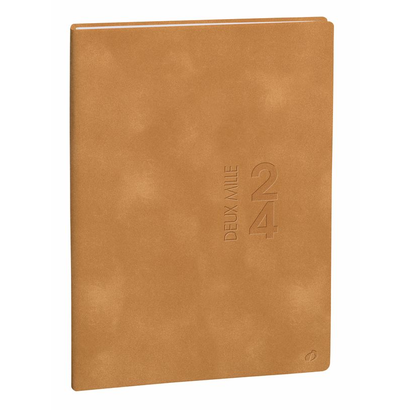 3371010500246-Agenda Gaïa Affaires - 1 semaine sur 2 pages - 10 x 15 cm - caramel - Quo Vadis-P_405148552_1-0