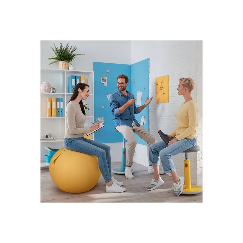 4002432129522-Leitz Ergo Cosy Active - Ballon d'assise - diamètre de 65 cm - jaune chaleureux-P_405148763_3-3