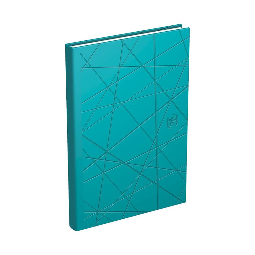 3147280261404-Agenda Textura - 1 semaine sur 2 pages - 10 x 15 cm - turquoise - Oxford--0