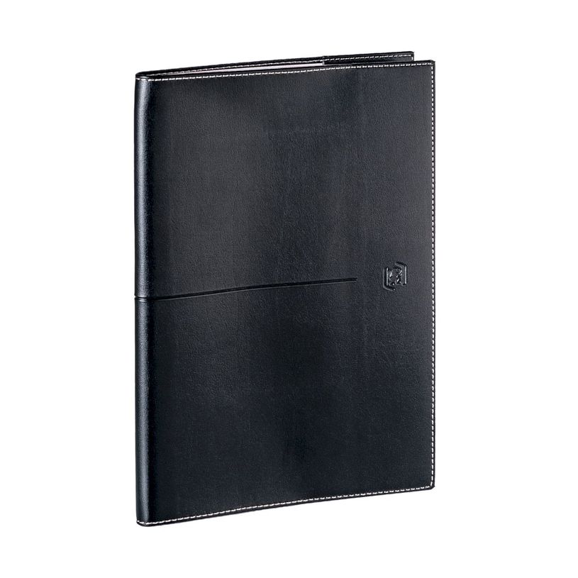 3147280268113-Agenda Voyage - 1 semaine sur 2 pages - 16 x 24 cm - noir - Oxford--0