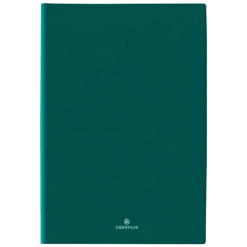 3664447161518-Agenda Odessa - 1 semaine sur 2 pages - 22 x 28 cm - vert - Oberthur-P_405149002_1-0