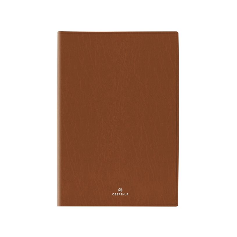 3664447159249-Agenda Odessa - 1 semaine sur 2 pages - 17 x 24,5 cm - marron - Oberthur-P_405149007_1-0