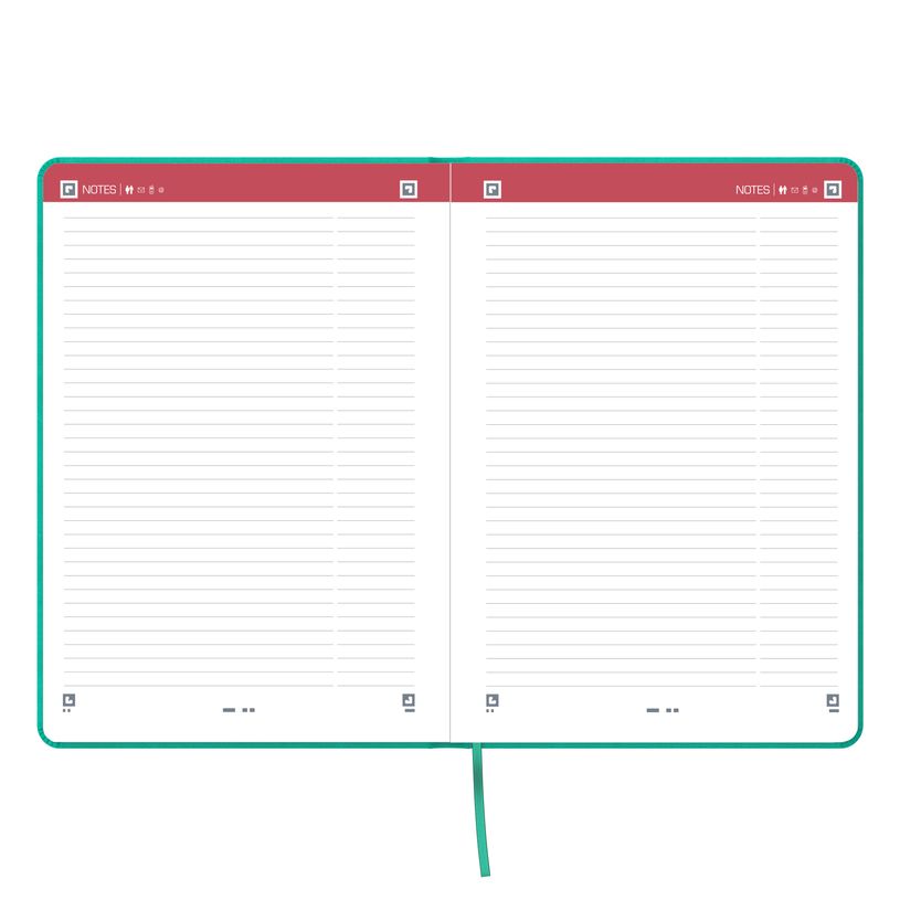 3147280268014-Agenda à élastique Signature - 1 jour par page - 15 x 21 cm - turquoise - Oxford-P_405149664_3-2