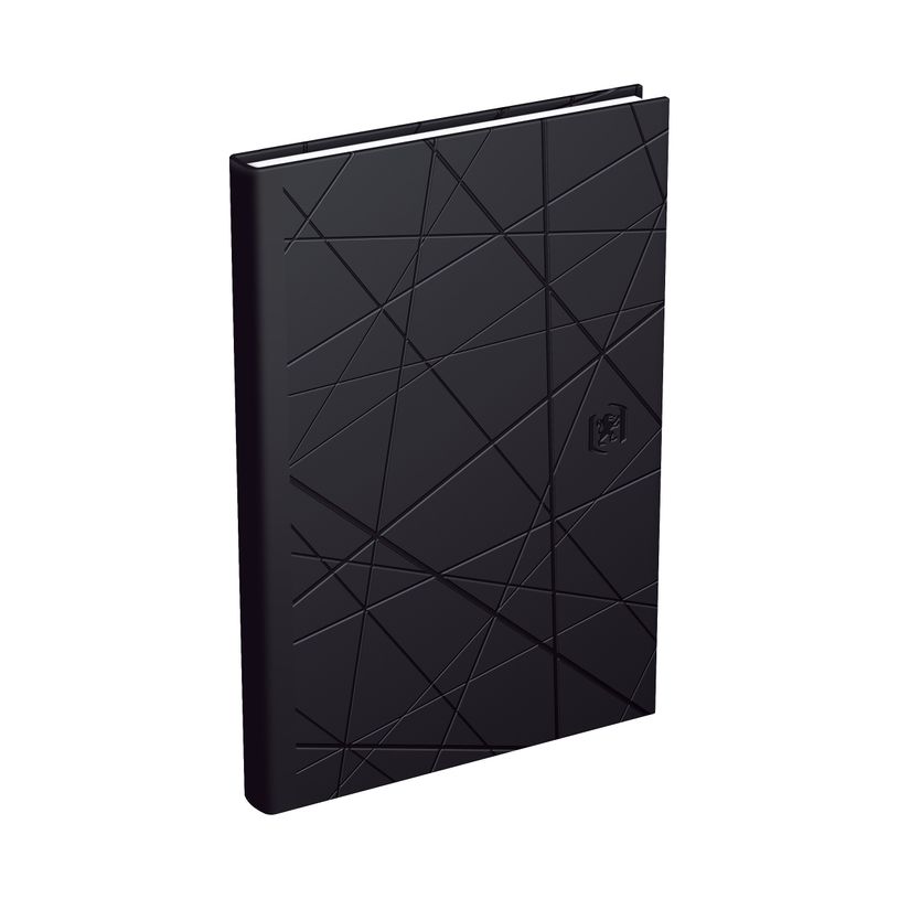 3147280261411-Agenda Textura - 1 semaine sur 2 pages - 10 x 15 cm - noir - Oxford-P_405149694_1-0