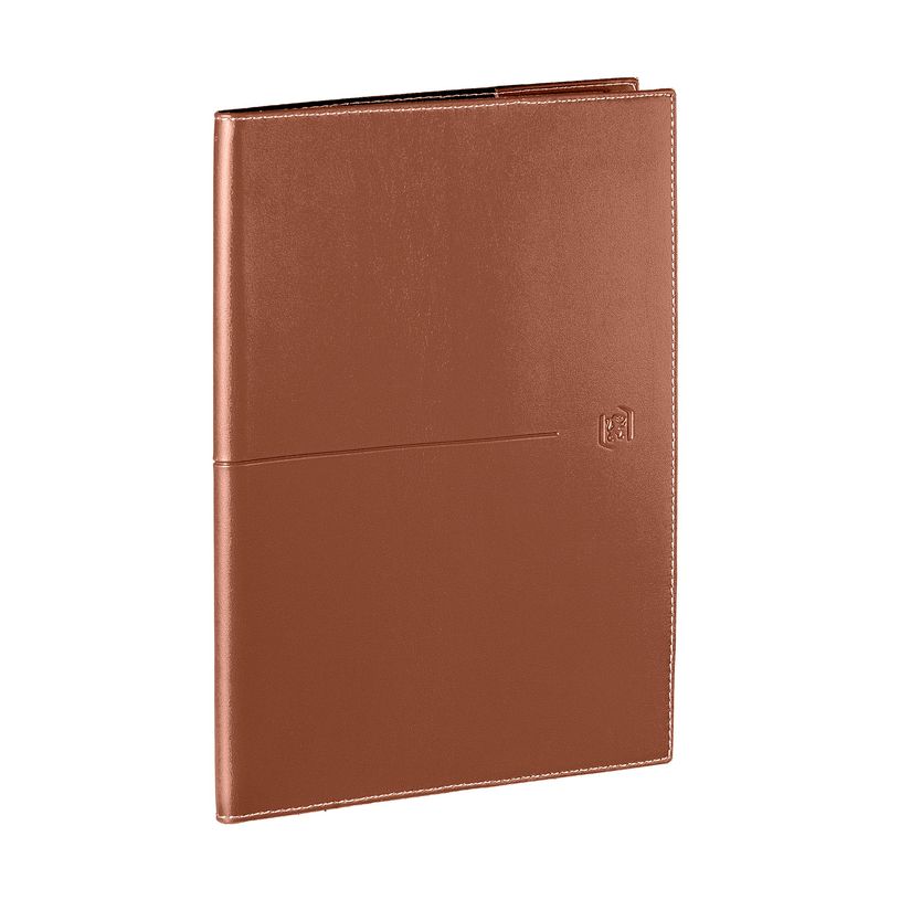 3147280268083-Agenda Voyage - 1 semaine sur 2 pages - 16 x 24 cm - marron - Oxford-P_405149731_1-0