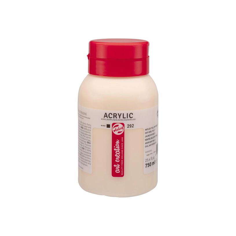 8712079459888-Talens Art Creation - peinture - peinture acrylique - naples yellow red light - 750 ml-P_405156598_2-0