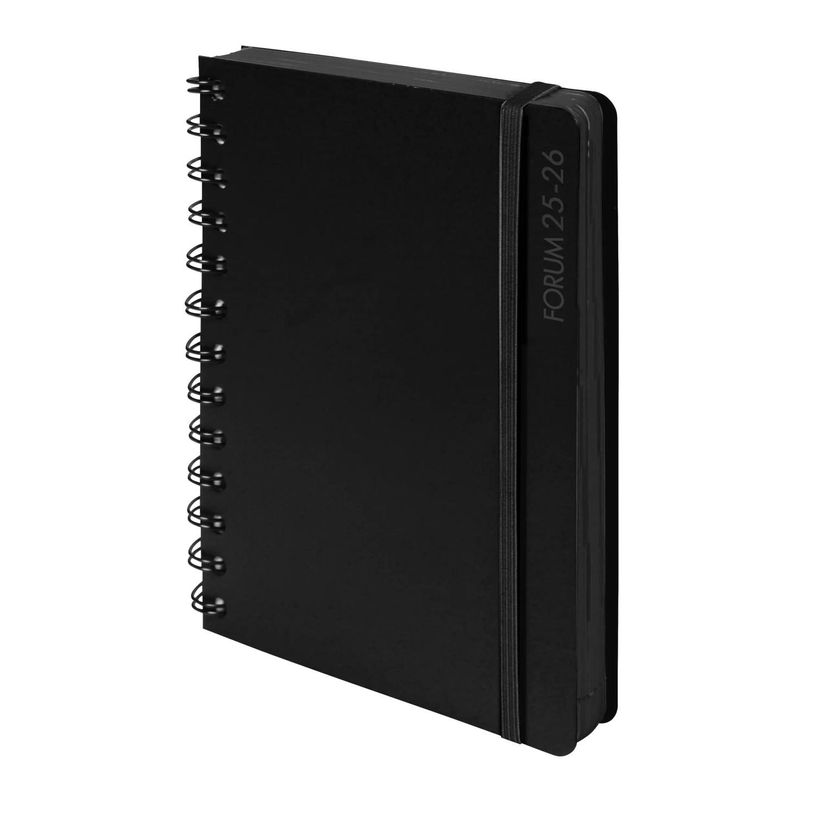 3660942061483-Agenda à spirale Black&Color - 1 jour par page - 12 x 17 cm - noir - Exacompta-P_405161253_1-0