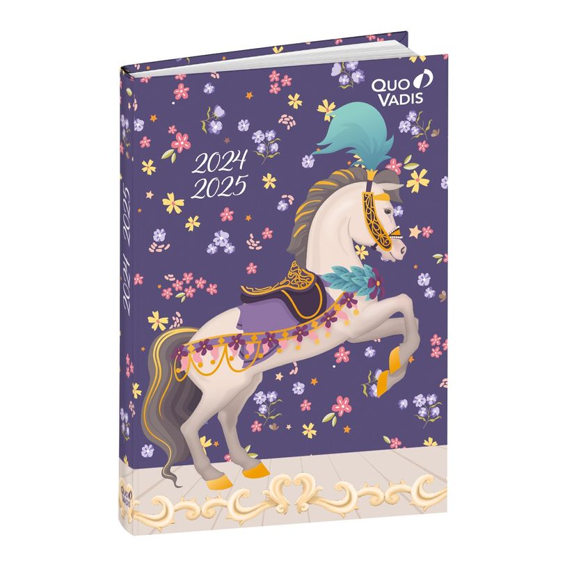 3371010511402-Agenda Louise & Arthur - 1 jour par page - 12 x 17 cm - carrousel - Quo Vadis-P_405161426_1-0