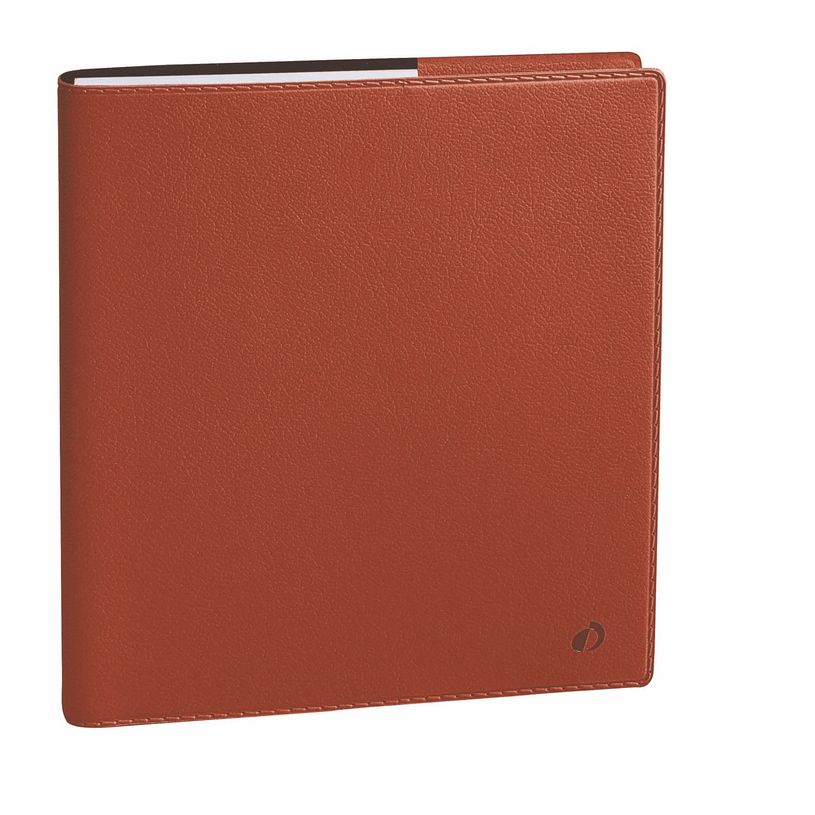 3371010509768-Agenda Toscana Executif avec répertoire - 1 semaine sur 2 pages - 16 x 16 cm - rouge briq-P_405161517_1-0