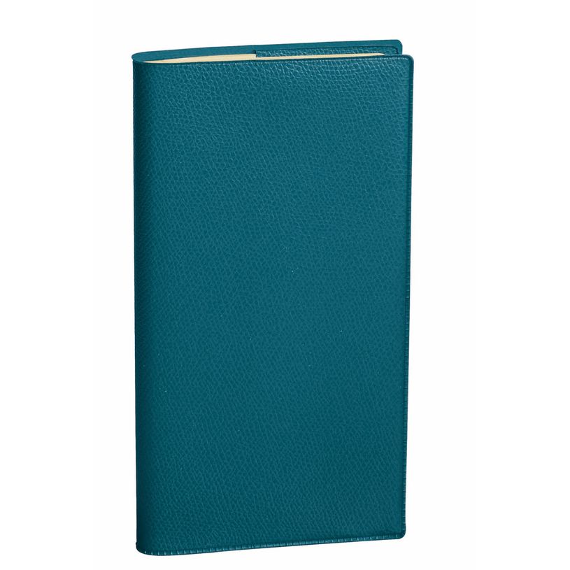 3371010480494-Agenda Impala Italsept spiralé - 1 semaine sur 2 pages - 8,8 x 17 cm - bleu prusse - Quo -P_405161637_1-0