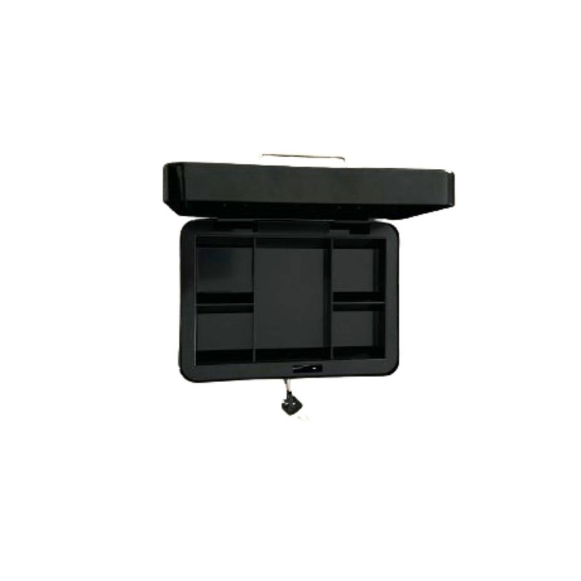 3539012004661-Les Prix Mini - Caisse à monnaie - 5 compartiments - 25 x 18 x 9 cm - noir-P_405162804_3-2
