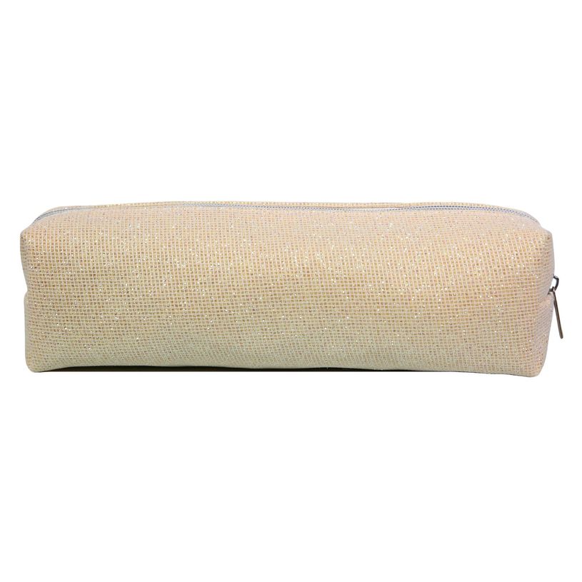 3666311017815-Trousse carrée - 1 compartiment - doré - Bagtrotter-P_405164098_1-0