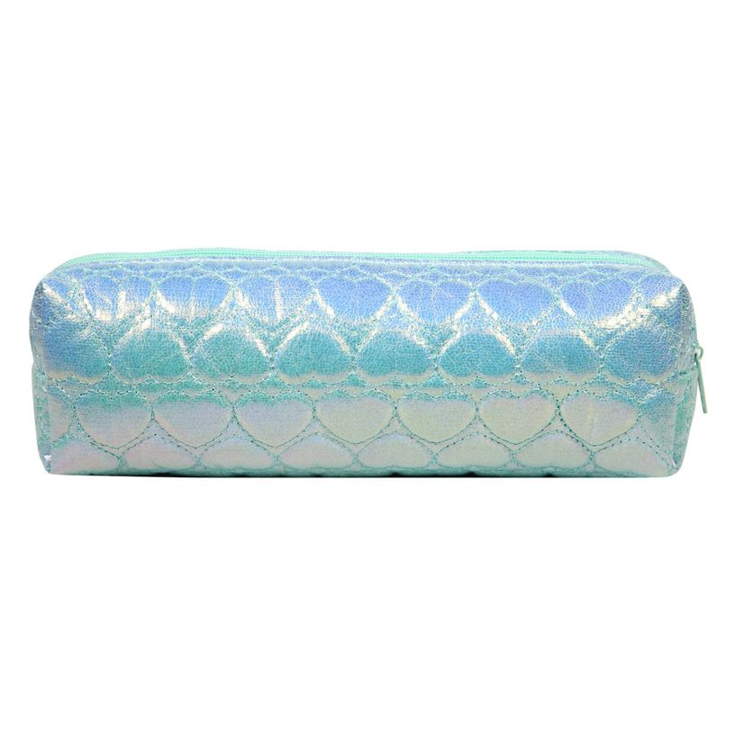 3666311017778-Trousse carrée - 1 compartiment - turquoise - Bagtrotter-P_405164103_1-0