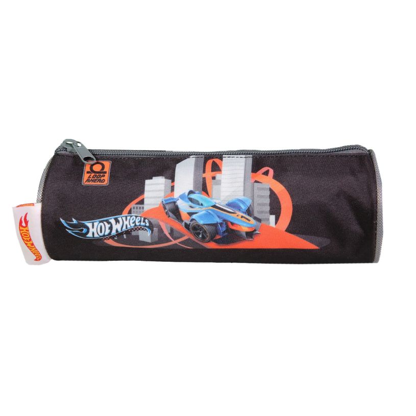 3666311021751-Trousse ronde Hot Wheels - 1 compartiment - multicolore - Bagtrotter-P_405164126_1-0