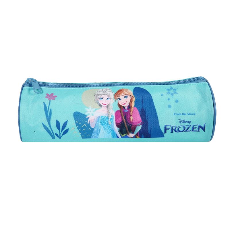 3666311022741-Trousse ronde La Reine des neiges - 1 compartiment - vert - Bagtrotter-P_405164131_1-0