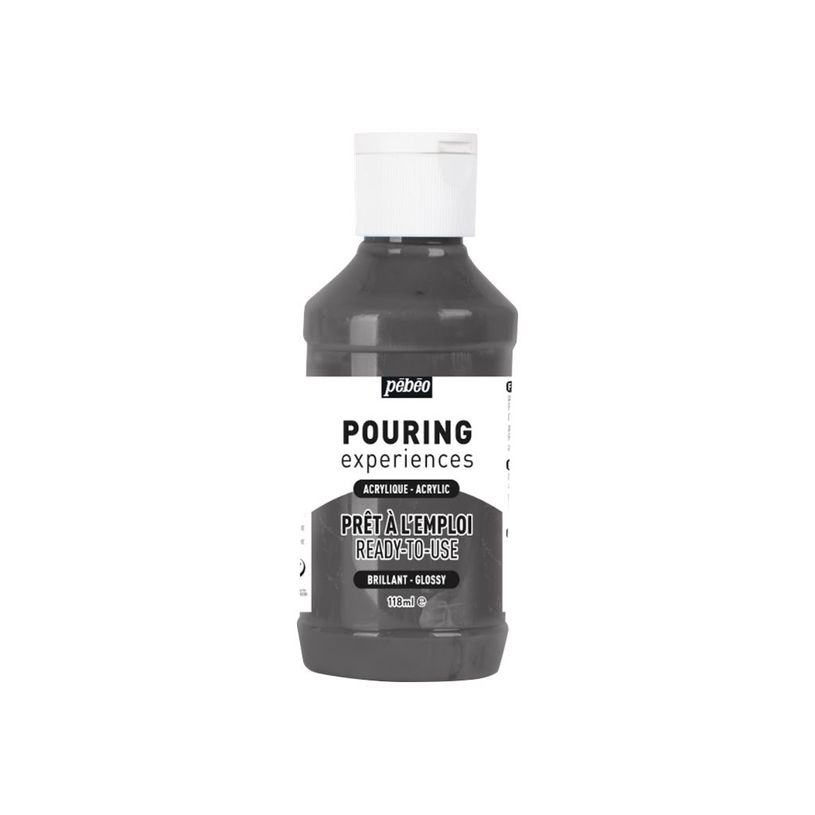 3167865246220-Pebeo Pouring Experiences - Peinture acrylique - noir ivoire - 118 ml-P_405177320_1-0