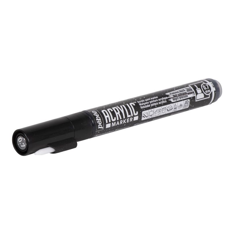 3167862056556-Pebeo Acrylic - Marqueur - pointe extra fine - noir précieux-P_405177334_3-1