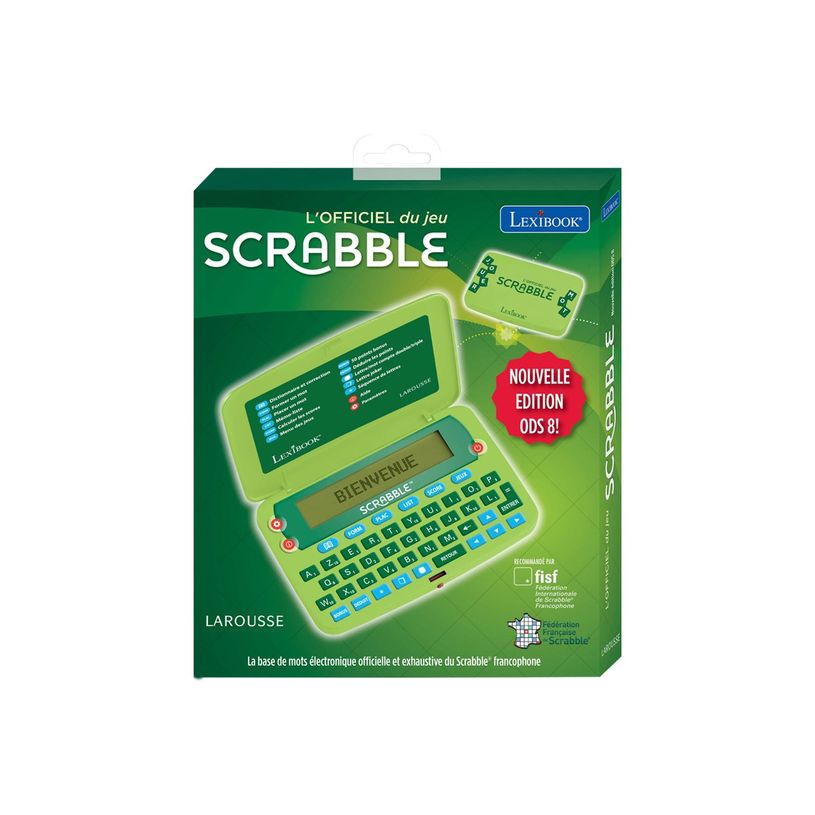 3380743100739-Lexibook Scrabble - ODS 9 Edition - Jeu électronique portable - nouvelle édition-P_405183348_3-0