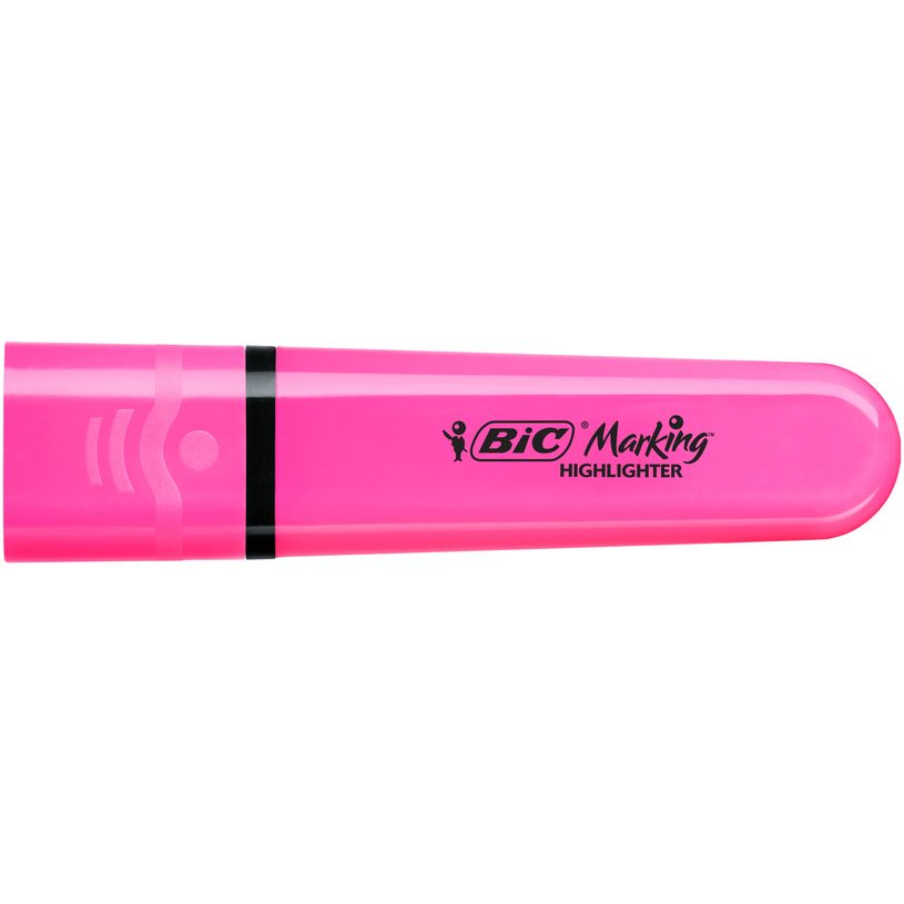 3086123737464-BIC Marking Highlighter - Surligneur - 1.2-4.6 mm - rose fluo-P_405188610_1-0