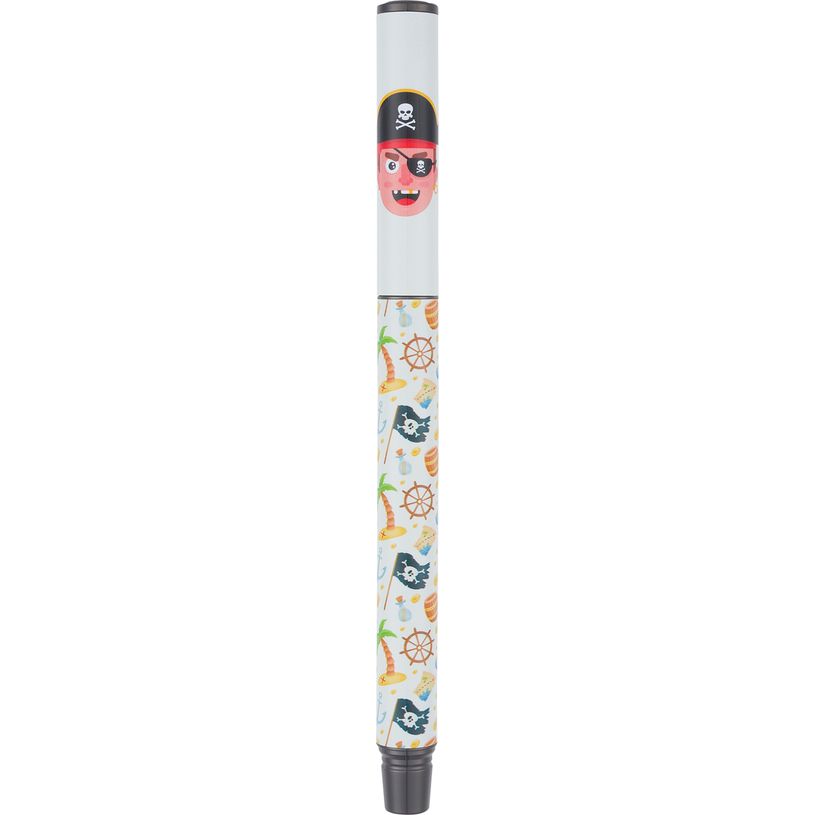 3664447169880-Stylo roller a cartouche Marin - 5 decors assortis- Oberthur-P_405188848_4-3