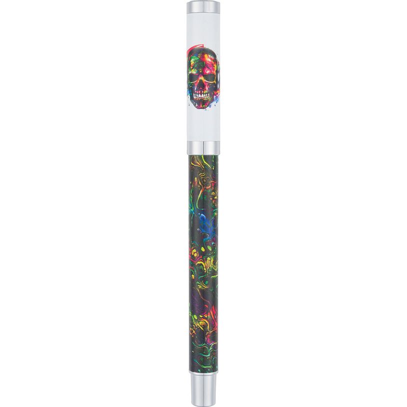 3664447143248-Stylo roller a cartouche Arcade - 5 decors assortis - Oberthur-P_405188858_5-4