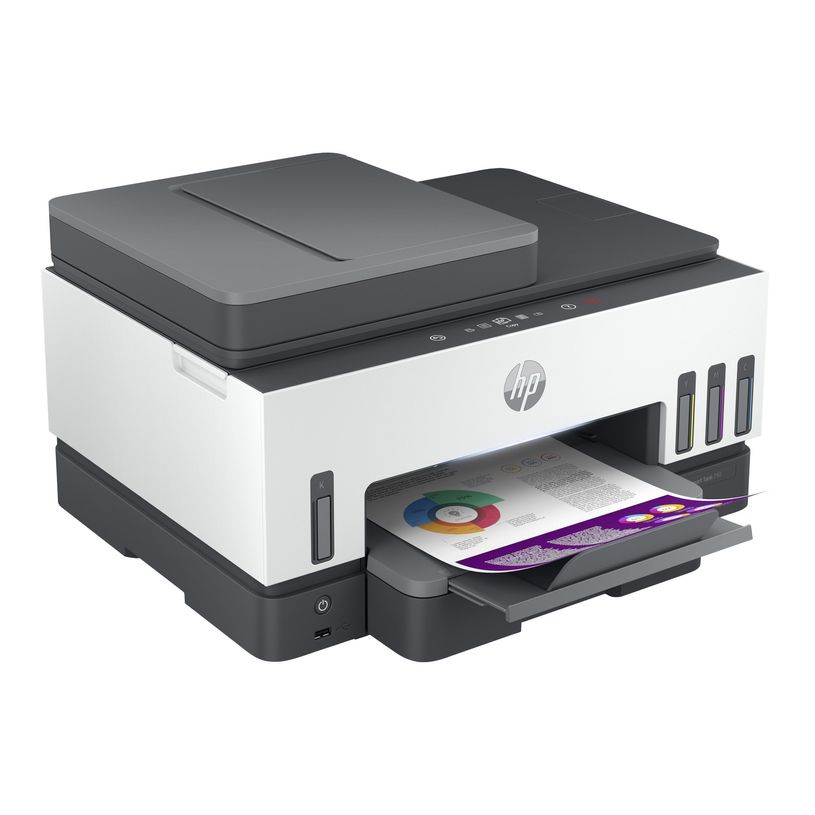 195908302940-HP Smart Tank 790 All-in-One - Imprimante multifonction - couleur - jet d'encre - rechargeable - Letter A (216 x 279 mm)/A4 (210 x 297 mm) (original) - A4/Legal (support) - jusqu'à 13 ppm (copie) - jusqu'à 15 ppm (impression-P_405189024_1-0