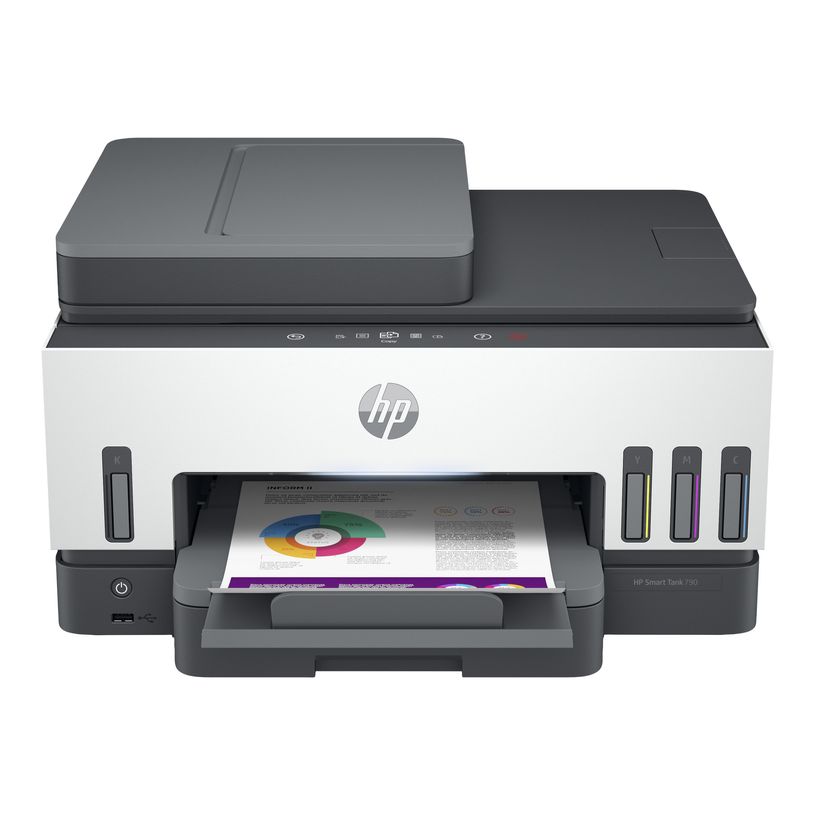 195908302940-HP Smart Tank 790 All-in-One - Imprimante multifonction - couleur - jet d'encre - rechargeable - Letter A (216 x 279 mm)/A4 (210 x 297 mm) (original) - A4/Legal (support) - jusqu'à 13 ppm (copie) - jusqu'à 15 ppm (impression-P_405189024_5-4