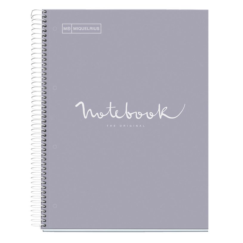 8422593467183-Notebook Emotions, couverture rigide, A4, lignes horizontales 7 mm, 80 feuilles de 1 coule-P_405189248_1-0