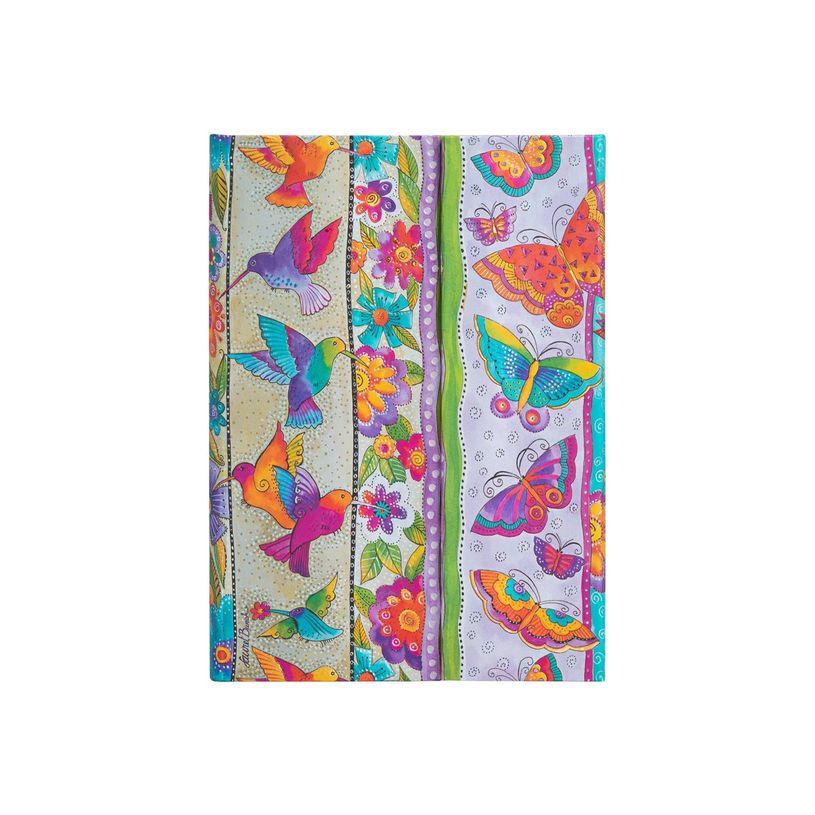 9781439772478-Paperblanks Laurel Burch Collection - Journal - reliure cousue et collée - midi - 125 x 180 mm 144 pages - papier ivoire - uni - hummingbir-P_405223685_2-0