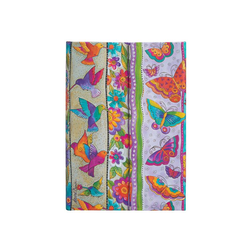9781439772485-Paperblanks Laurel Burch Collection - Journal - reliure cousue et collée - mini - 95 x 140 mm 176 pages - ligné - hummingbir-P_405223686_2-0